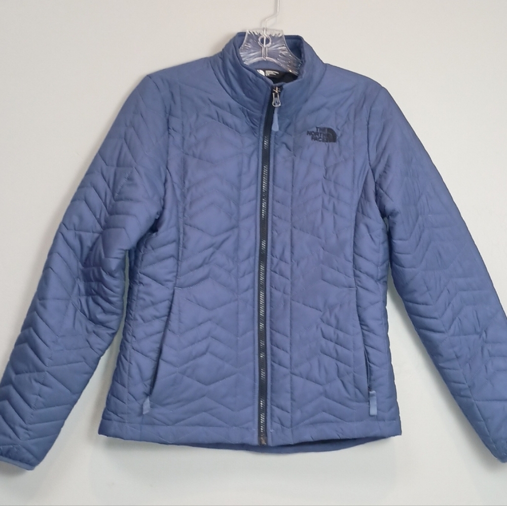 The North Face Women's Size Small Petite Bombay Jacket Blue Utility - Picture 2 of 12